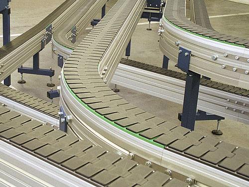 轉(zhuǎn)彎鏈板組合線